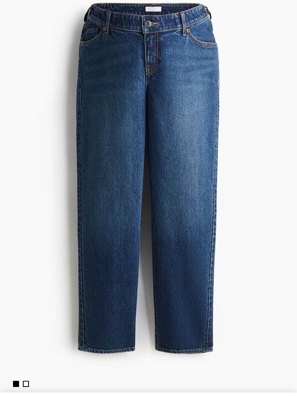 Mama before and after maternity Straight Leg Jeans - Blue